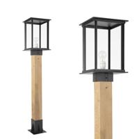 Buitenlamp Capital XXL WOOD Sokkel buitenverlichting zwart - thumbnail