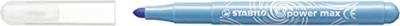 STABILO power max viltstift, etui van 18 stuks in geassorteerde kleuren STABILO power max viltstift, etui van 18 stuks in geassorteerde kleuren