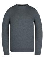 R-neck cotton slub medieval blue - thumbnail