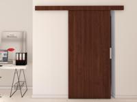 Schuifdeur CLENATO 86 cm wengue - thumbnail