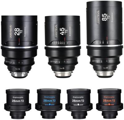 Laowa Proteus Flex 2X Anam. Bundle (28mm, 45mm, 85mm) - Arri PL+EF Laowa Proteus Flex 2X Anam. Bundle (28mm, 45mm, 85mm) - Arri PL+EF