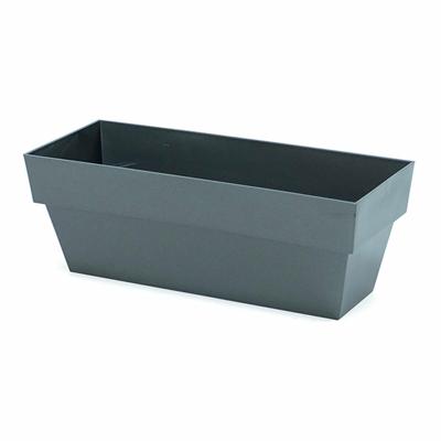 Plantenbak Plastiken Limited Antraciet 12 x 30 cm