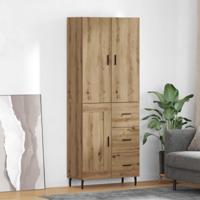 Hoge kast met lade Artisan Eiken 69,5 x 34 x 180 cm - thumbnail