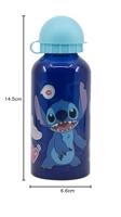 Waterfles Stitch Aluminium 400 ml Siliconen - thumbnail