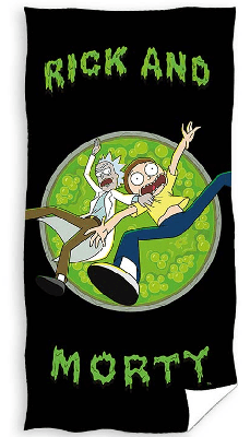 Rick & Morty strandlaken 70 x 140 cm Rick & Morty strandlaken 70 x 140 cm