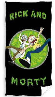 Rick & Morty strandlaken 70 x 140 cm - thumbnail