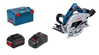 Bosch Blauw GKS 18V-70 L Accu-cirkelzaag | 190 mm | 2 x 5.5 Ah accu + Snellader | In L-Boxx 238 06016B9002 - thumbnail
