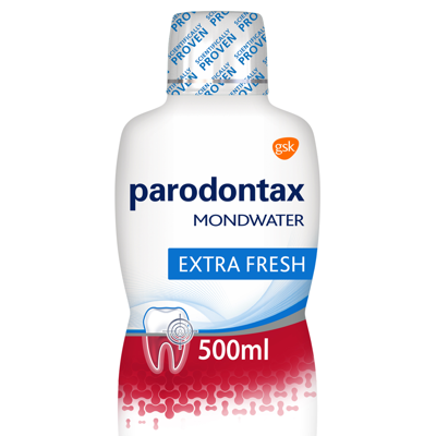 Parodontax Mondwater extra fresh 500 Milliliter Parodontax Mondwater extra fresh 500 Milliliter