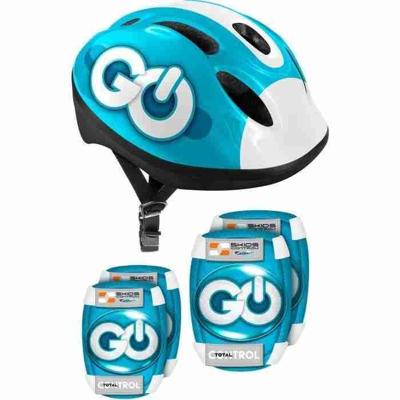 Rolbescherming - STAMP - SKIDS CONTROL - Helm / Elleboogbeschermers / Kniebeschermers - Unisex