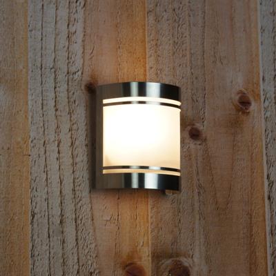 Ranex Alicante Wandlamp RVS/Zilver 16.5x14x10.5 cm