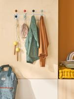 Sixties kapstok wit/meerkleurig - thumbnail