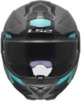 LS2 opklaphelm "ff910 advant ii triple". helmet ff910 advant ii triple xl gr/blue/red - thumbnail