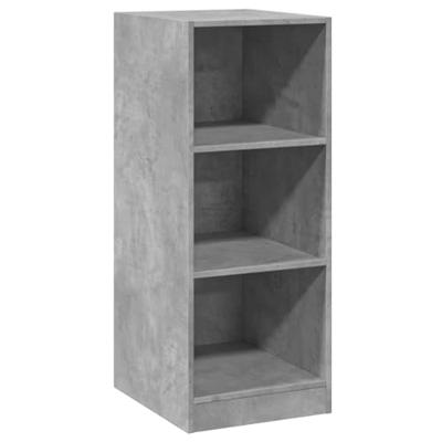 VidaXL Kledingkast 48x41x102 cm bewerkt hout betongrijs VidaXL Kledingkast 48x41x102 cm bewerkt hout betongrijs