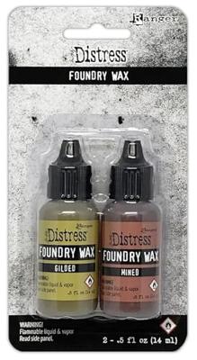Ranger Ink Ranger • distress foundry wax kit 1 gilded & mined