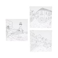 Schilderset met Canvas, 12dlg. - thumbnail