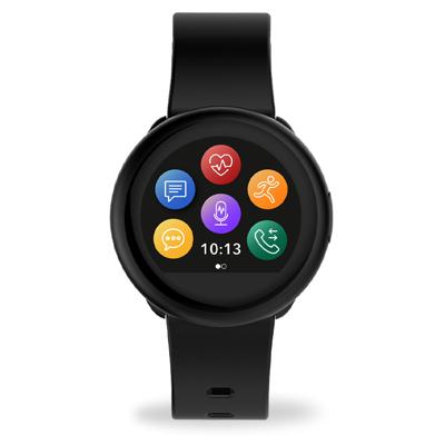 MyKronoz ZeRound3 Lite Smartwatch, TFT, 3,1 cm (1,22 inch), zwart