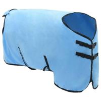 VidaXL Paardendeken volledige aqua polyester - thumbnail