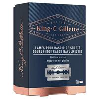 Gillette King C. Gillette Double Edge Safety Razor Navulling Scheermesjes 10 stuks - thumbnail