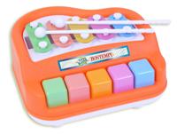 Bontempi Toyband xylopiano 16 cm oranje - thumbnail