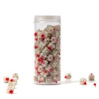 Keychron Gateron KS-3 Milky Pro Red keyboard switches - thumbnail