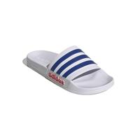 adidas Adilette Shower Slippers Wit Donkerblauw Rood - thumbnail