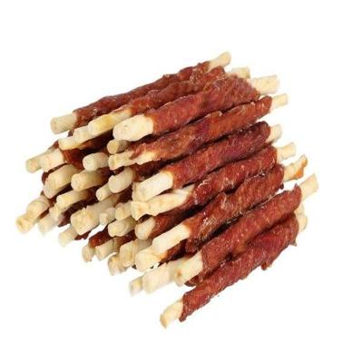 HILTON Duck wrap white rawhide stick - hondenkluif - 500g