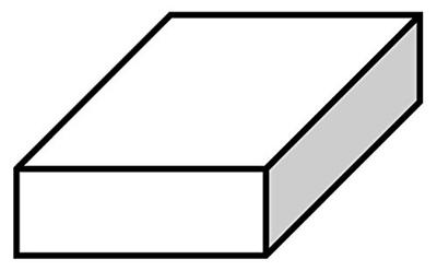 BUSCHiNG rubber blok rubber pad 200x100x40mm uni for lifting platforms