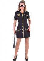 Politie agente zwart - thumbnail