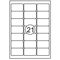 Etiket Quantore 63.5x38.1mm 2100stuks - thumbnail