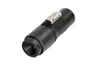 Neutrik NAC3MX-W-TOP-L Kabelstekker Recht 16 A Zwart 1 stuk(s) - thumbnail