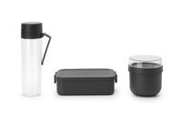 Brabantia Make & Take Ontbijt-Lunchset Donkergrijs - thumbnail