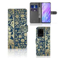 Samsung Galaxy S20 Ultra Hoesje Beige Flowers - thumbnail