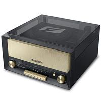 Muse MT-110 B retro stereo-installatie met platenspeler, bluetooth, cd-speler en radio met USB voor afspelen en opnemen, zwart - thumbnail