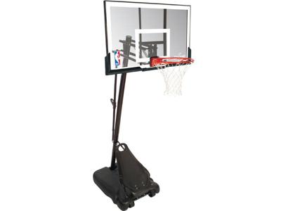 Spalding Portable Basketbal System NBA Gold Acrylic Spalding Portable Basketbal System NBA Gold Acrylic