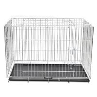 VidaXL Hondenbench inklapbaar xxl metaal - thumbnail