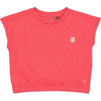 Quapi Zomer shirt meisjes - roze rood - Femke - thumbnail
