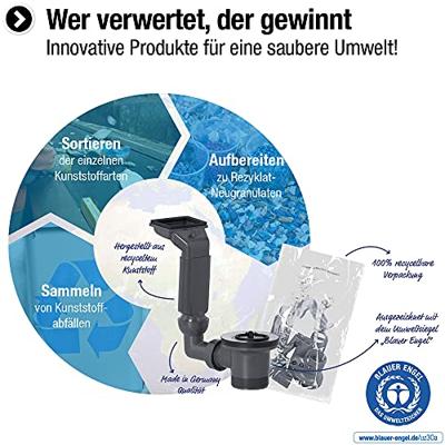 Cornat Sifon + Overloop Spoelbak 6/4 (417) - T353504R Cornat Sifon + Overloop Spoelbak 6/4 (417) - T353504R