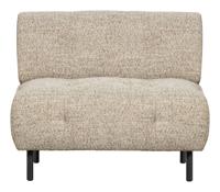 WOOOD Fauteuil 'Lloyd' Geweven stof, kleur Naturel Melange - thumbnail
