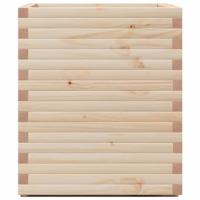 Plantenbak 60x60x72 cm massief grenenhout - thumbnail