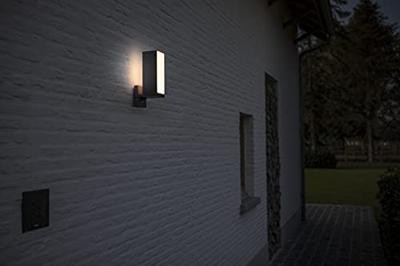 Lutec WandlampCuba antraciet met sensor - 5193811118