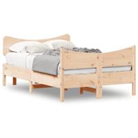 Bedframe zonder matras massief grenenhout 120x200 cm - thumbnail