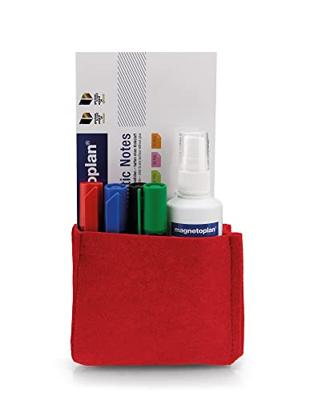 magnetoplan magnetoTray MEDIUM 1227706 Penhouder magnetisch (b x h x d) 130 x 100 x 60 mm Rood