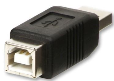 LINDY USB 2.0 Adapter [1x USB-A 2.0 stekker - 1x USB 2.0 bus B] Adapter