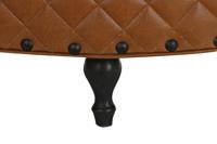 Voetensteun DKD Home Decor Bruin Hout Vintage 94 x 94 x 54 cm - thumbnail