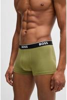 Boss Power boxershort - trunk 3-pack groen - beige - thumbnail