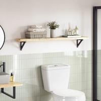 Tafelblad rechthoekig 120x20x4 cm massief acaciahout - thumbnail