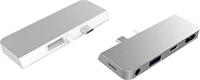 Hyper Drive - USB-C Hub voor Surface PRO - 5-in-2 voor Microsoft Surface Pro 4/5/6 - HDMI 4K60Hz, USB-C 5Gbps, 2 x USB-A, MiniDP 4K60Hz - Zwart - thumbnail