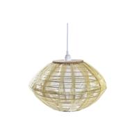 Plafondlamp DKD Home Decor Natuurlijk Gouden Bruin Bamboe 50 W (42 x 42 x 26 cm) - thumbnail