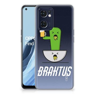 OPPO Reno 7 5G | Find X5 Lite Telefoonhoesje met Naam Braktus OPPO Reno 7 5G | Find X5 Lite Telefoonhoesje met Naam Braktus