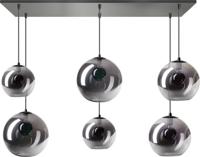 ETH hanglamp Orb 6 lichts balk - zwart - thumbnail